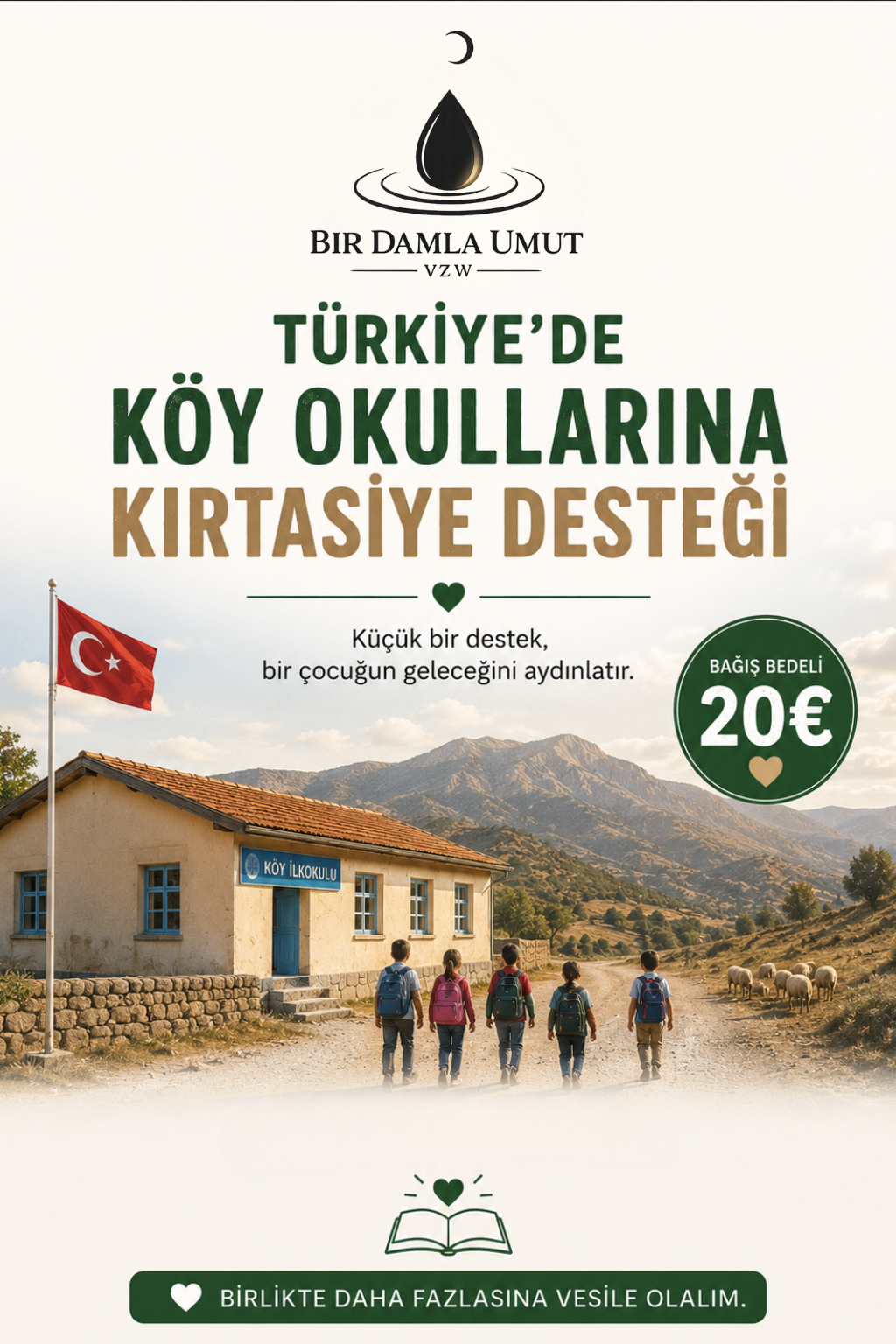 Türkiye'de Köy Okullarına Kırtasiye Desteği