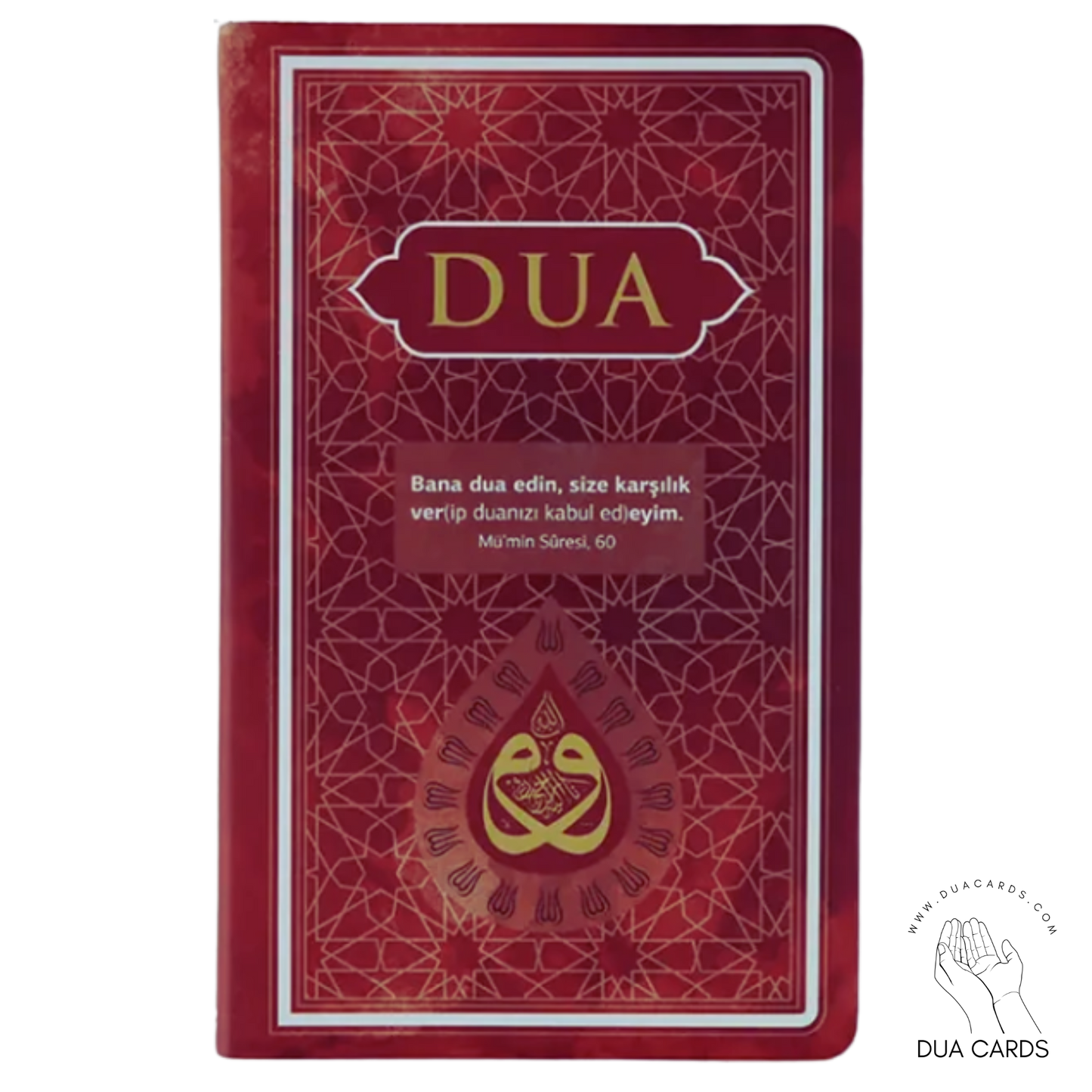 Dua - Evrad-ı Şerife - Arapça+Türkçe - BORDO - CEP BOY