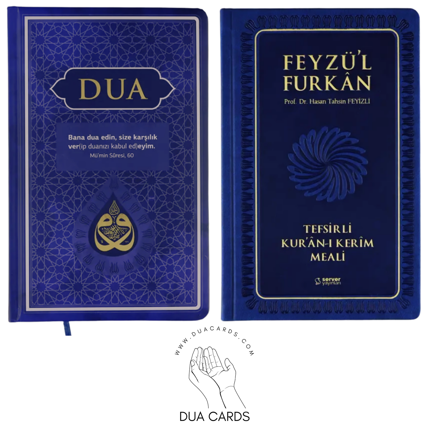 Dua - Evrad-ı Şerife - Arapça+Türkçe - LACIVERT - CEP BOY