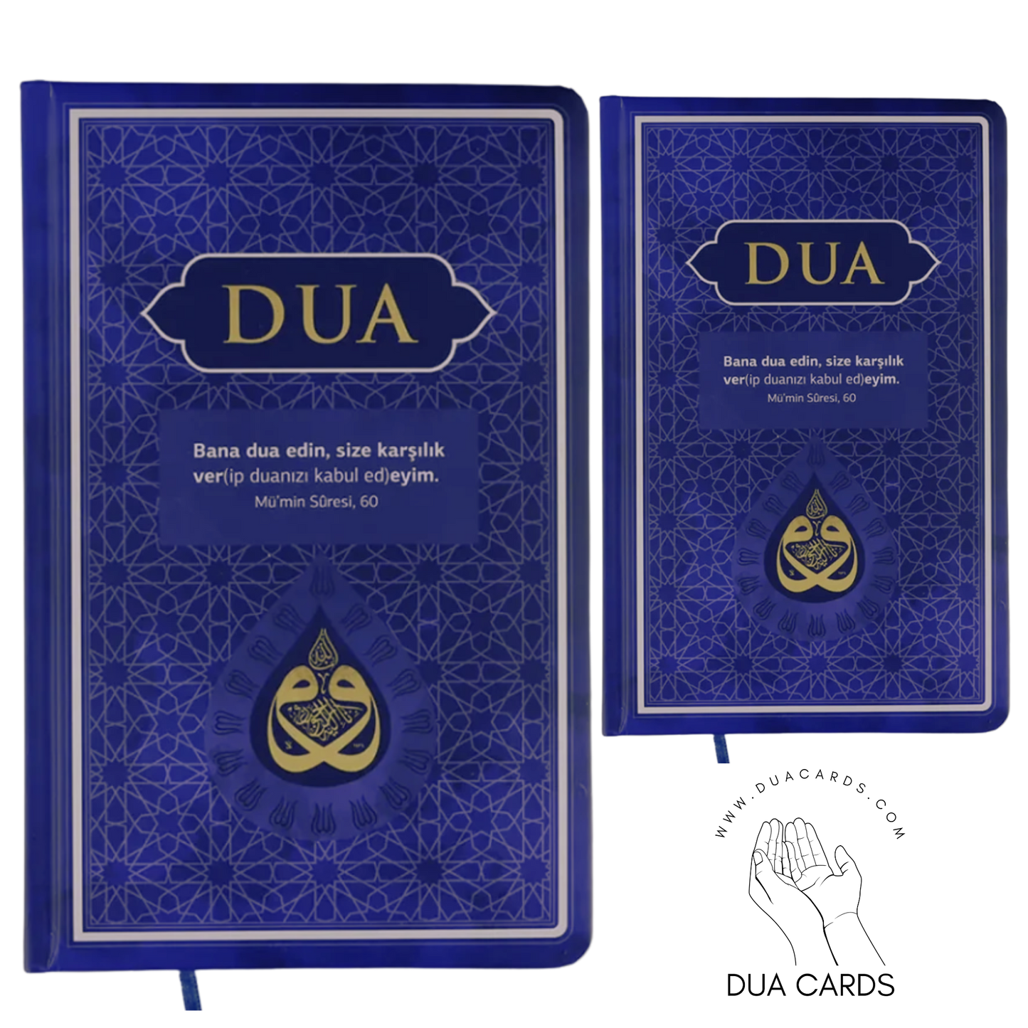 Dua - Evrad-ı Şerife - Arapça+Türkçe - LACIVERT - CEP BOY