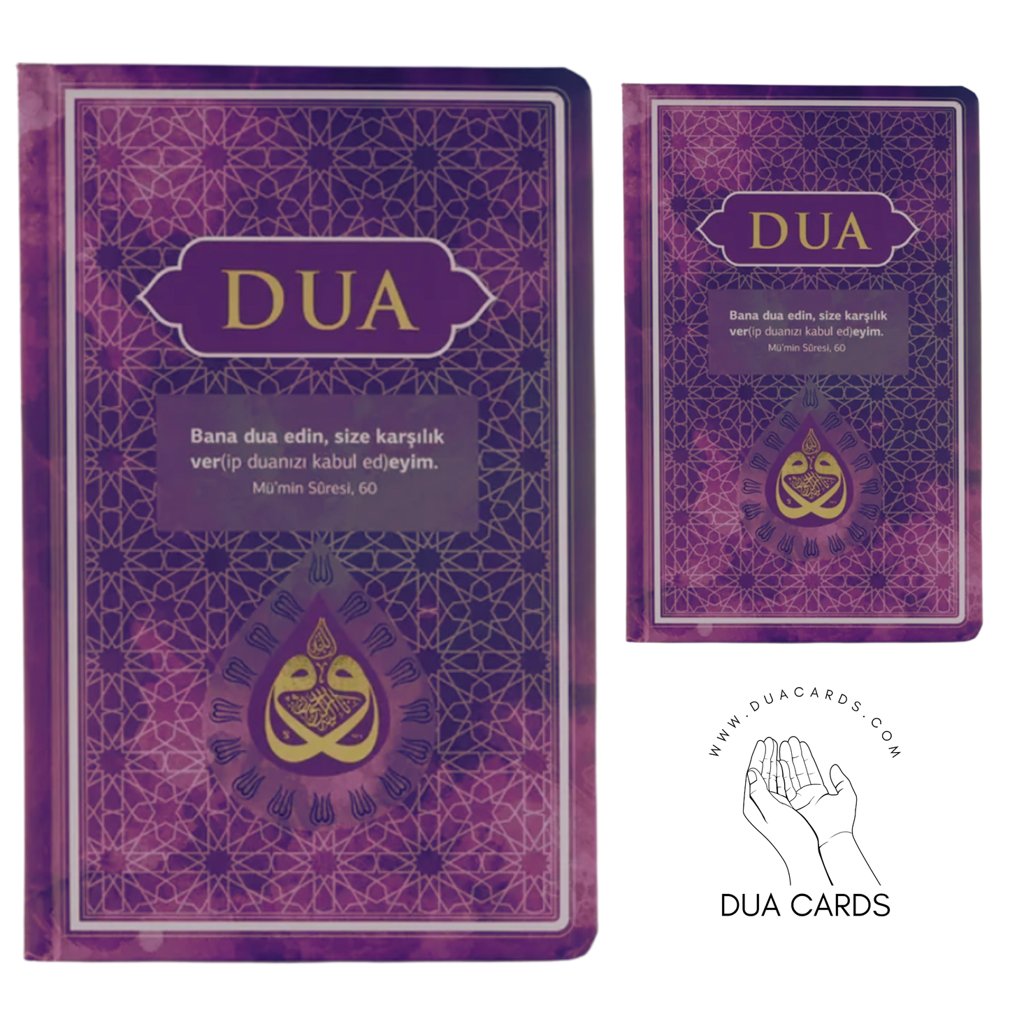 Dua - Evrad-ı Şerife - Arapça+Türkçe - LILA - ORTA BOY