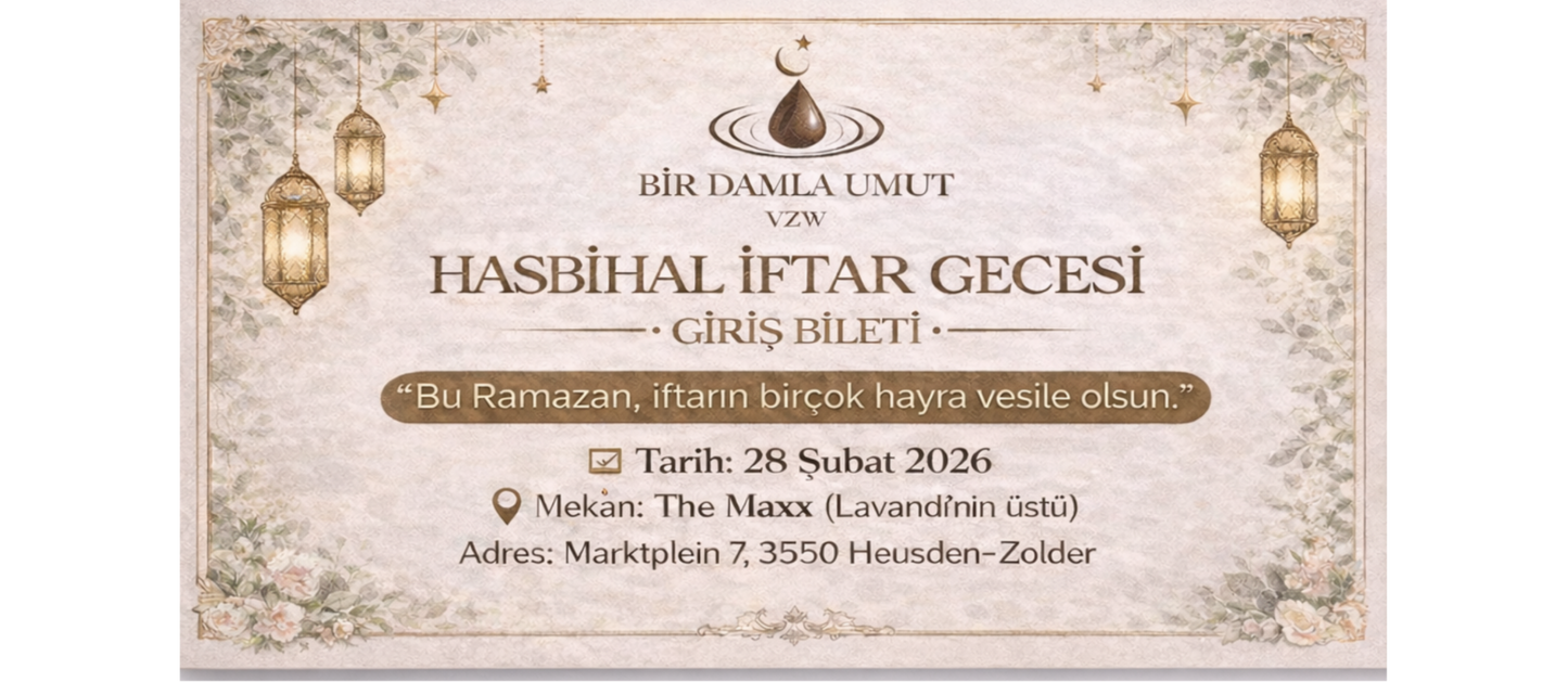 🌙 Hasbihal Programma – 28 Şubat (Ticket)