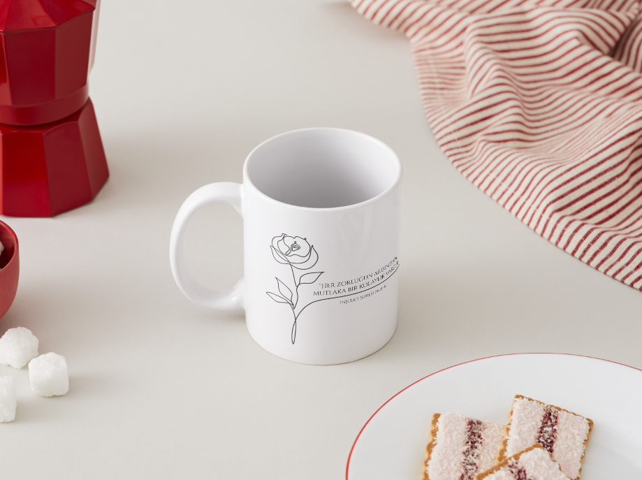 YENI - “Sabırın Zarafeti” Kupa ☕🌹