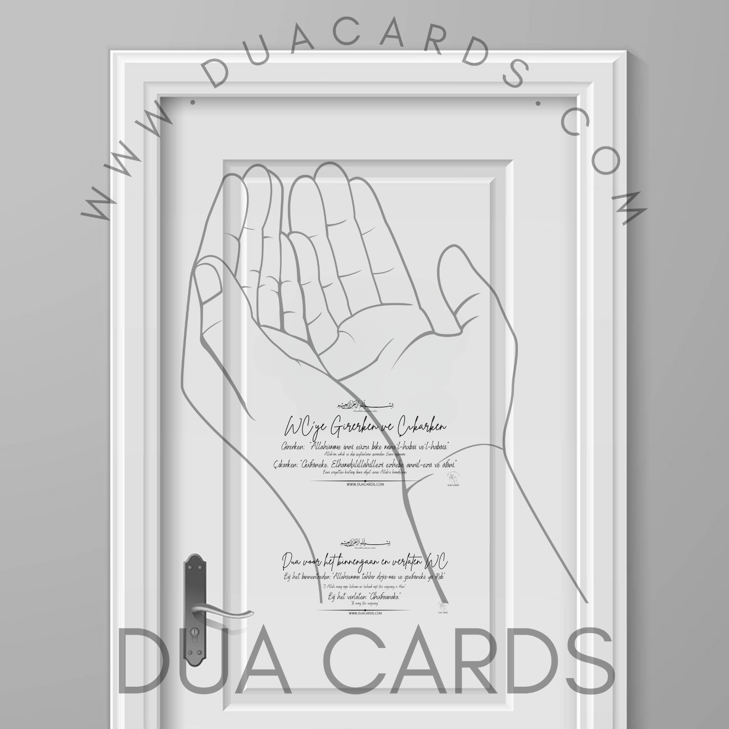Ev İçin Dua Sticker Seti – 10'lu Paket - TURKCE