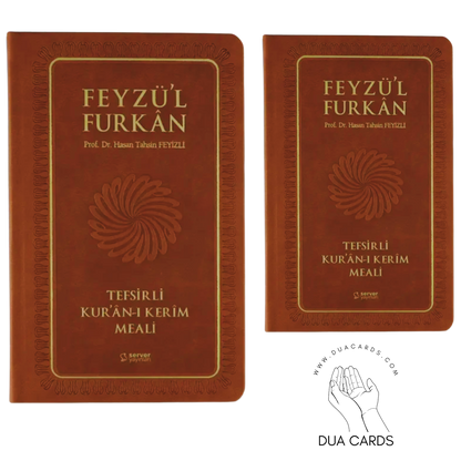 Feyzul Furkan + Dua Kitabı – Açılış Seti - CEP BOY - TABA