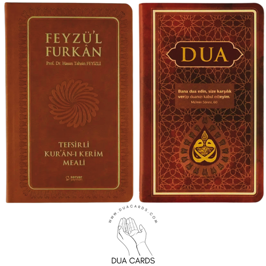 Feyzul Furkan + Dua Kitabı – Açılış Seti - CEP BOY - TABA