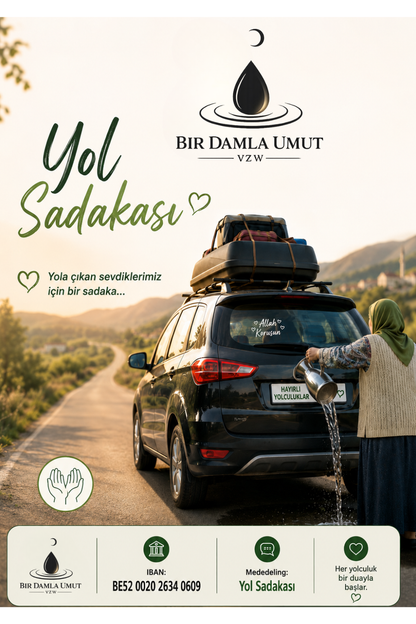 Yol Sadakası | Veilige Reis Donatie