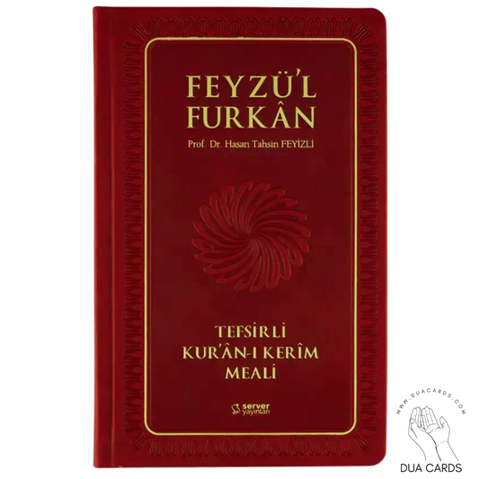 Feyzul Furkan- Orta Boy - Sadece Meal - Bordo