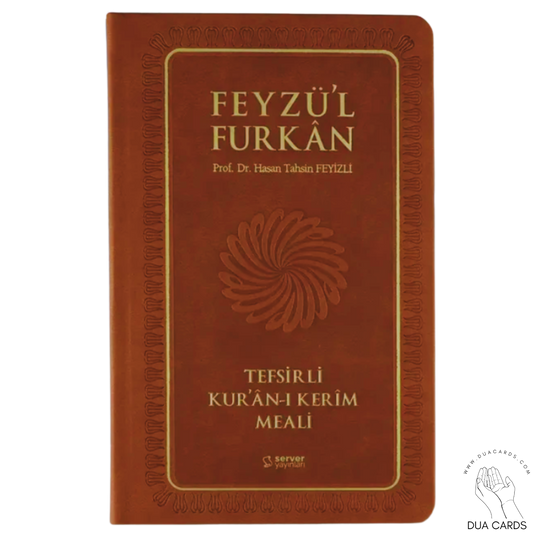 Feyzul Furkan - Orta Boy - Sadece Meal - Taba