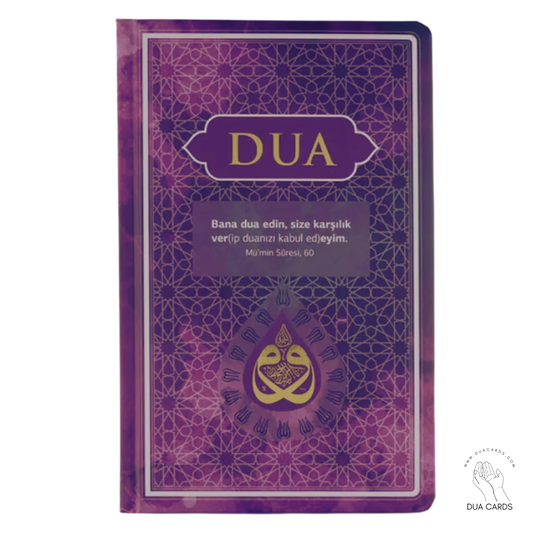 Dua - Evrad-ı Şerife  - Arapça+Türkçe  - LILA - ORTA BOY