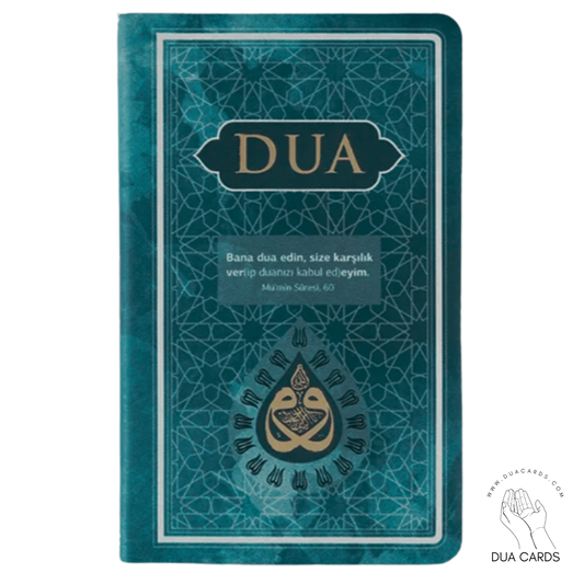 Dua - Evrad-ı Şerife  - Arapça+Türkçe  - TURKUAZ - ORTA BOY