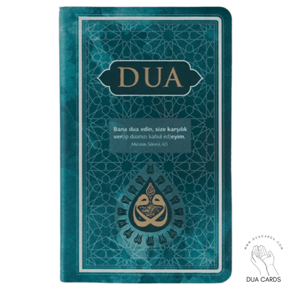 Dua - Evrad-ı Şerife  - Arapça+Türkçe  - TURKUAZ  - CEP BOY