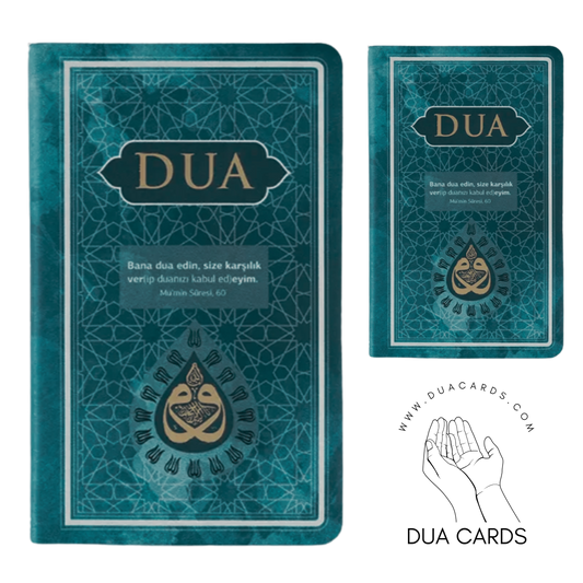 Dua - Evrad-ı Şerife  - Arapça+Türkçe  - TURKUAZ  - CEP BOY