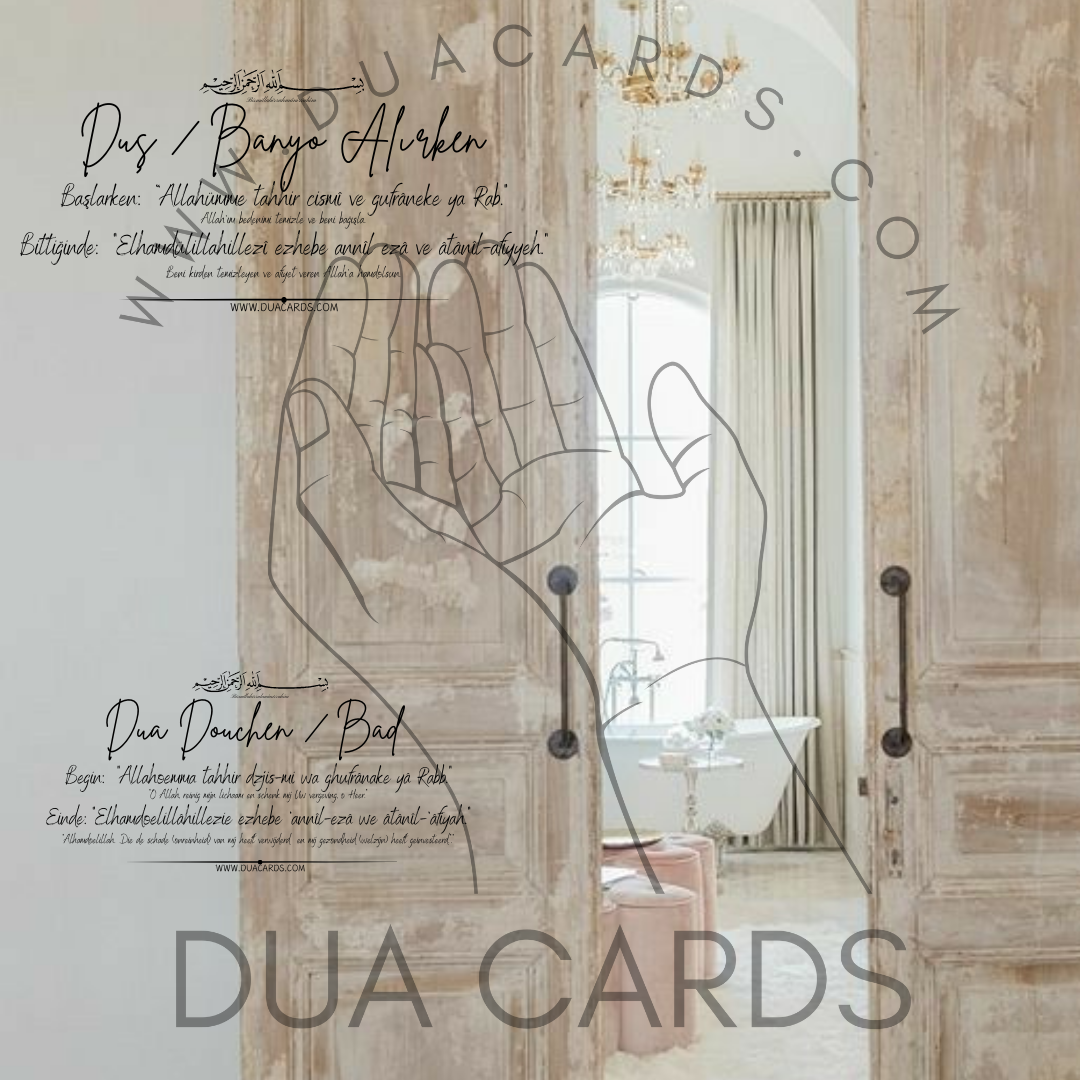 DuaSticker - Douchen/Bad nemen   -   Dus/ Banyo alirken