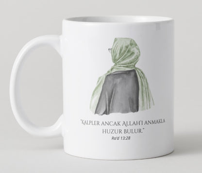 Hasbihal Koleksiyonu – Kalpler Ancak Allah’ı Anmakla Huzur Bulur Kupa
