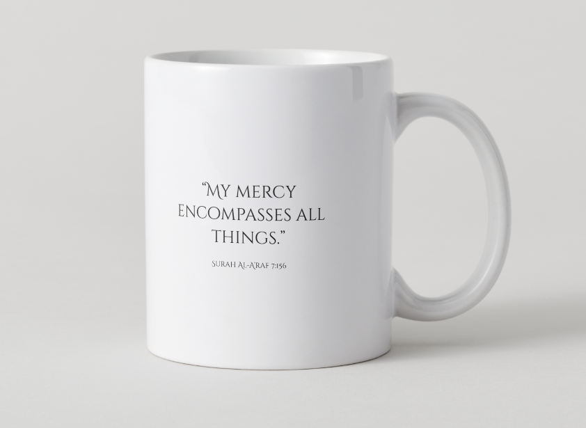 Koffiemok – Omhuld door Barmhartigheid ☕🤍