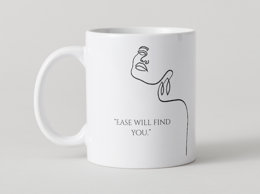 Koffiemok – Elke Moeilijkheid Kent Gemak ☕✨