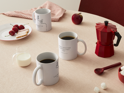 Koffiemok – Elke Moeilijkheid Kent Gemak ☕✨