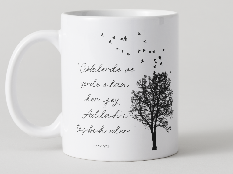 YENI - “Her Şey O’nu Tesbih Eder” Kupa ☕🌿