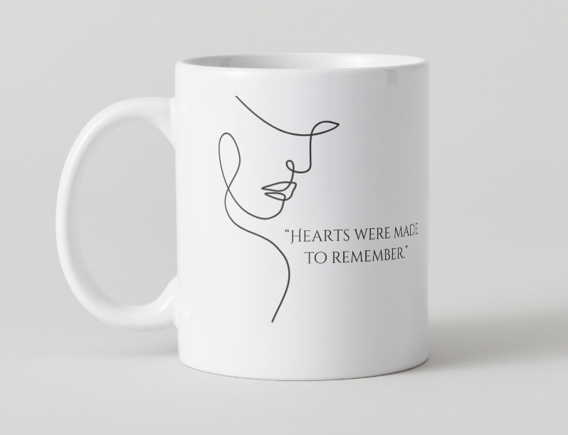 Koffiemok – Harten Vinden Rust in Herinnering ☕✨