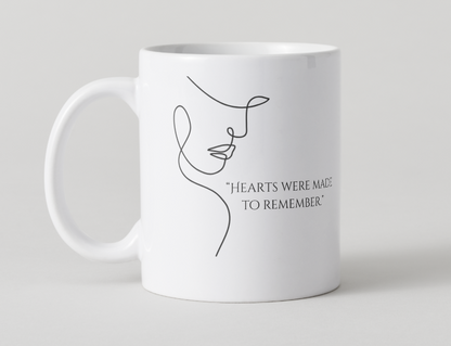 Koffiemok – Harten Vinden Rust in Herinnering ☕✨