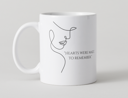 Koffiemok – Harten Vinden Rust in Herinnering ☕✨