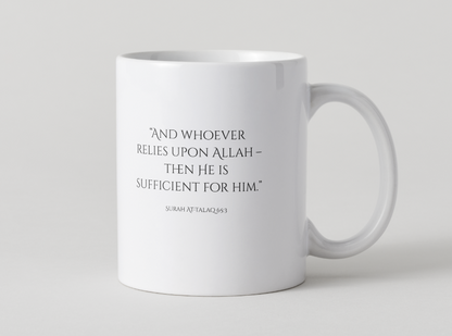 Koffiemok – Hij is Genoeg ☕🤍