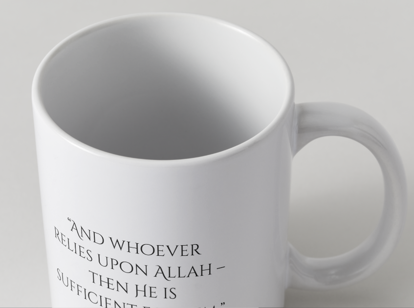Koffiemok – Hij is Genoeg ☕🤍