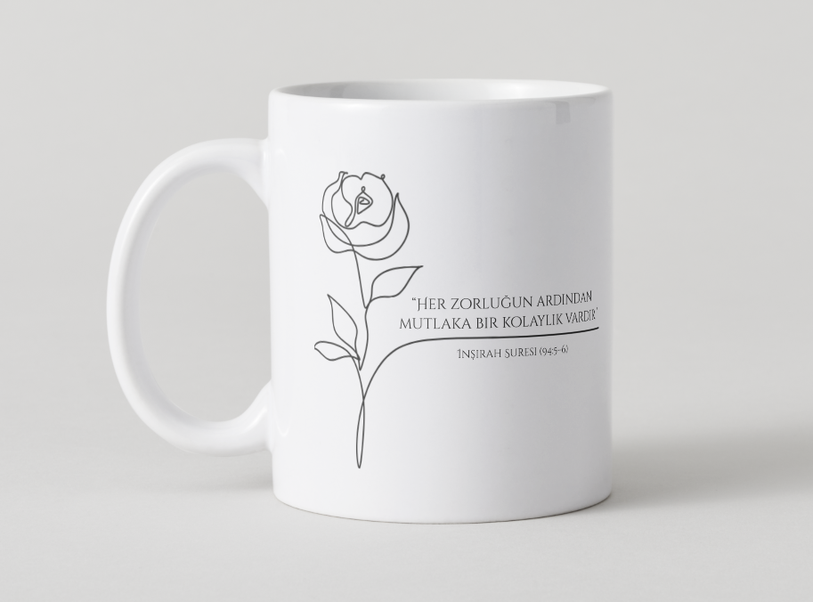 YENI - “Sabırın Zarafeti” Kupa ☕🌹