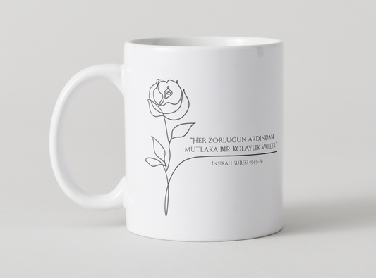 YENI - “Sabırın Zarafeti” Kupa ☕🌹