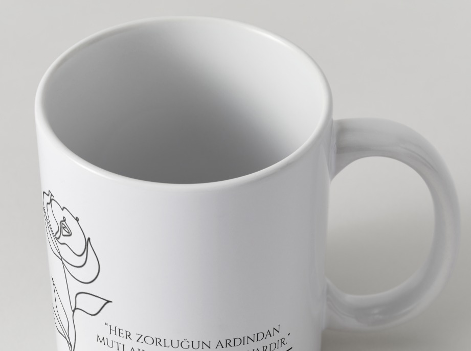 YENI - “Sabırın Zarafeti” Kupa ☕🌹