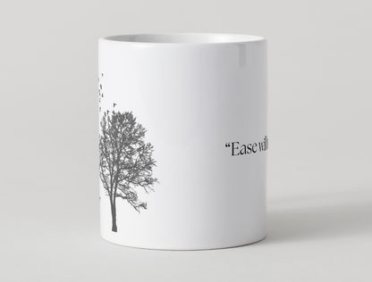 “With Hardship Comes Ease” Mug ☕🕊️