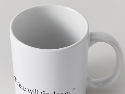 “With Hardship Comes Ease” Mug ☕🕊️