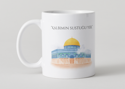 YENI - “Kalbimin Sustuğu Yer” Kahve Kupası ☕🕌