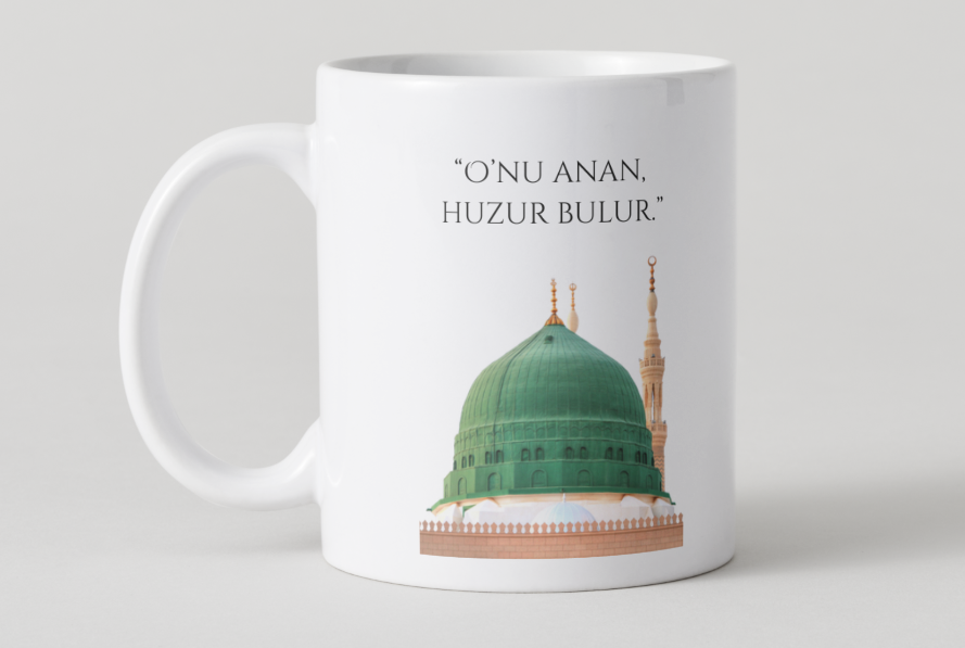 YENI - “O’nu Anan, Huzur Bulur” Kahve Kupası ☕💚
