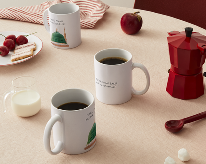 YENI - “O’nu Anan, Huzur Bulur” Kahve Kupası ☕💚
