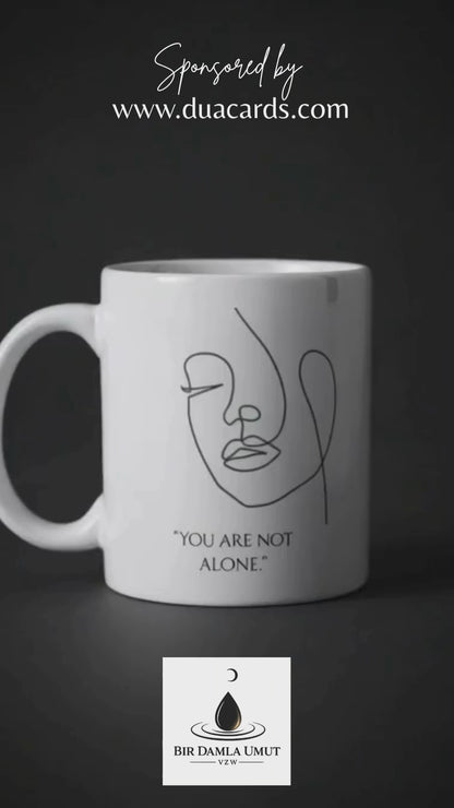 Koffiemok – Je Bent Niet Alleen ☕🤍