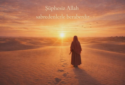 Hasbihal Koleksiyonu – “Şüphesiz Allah Sabredenlerle Beraberdir” Kupa