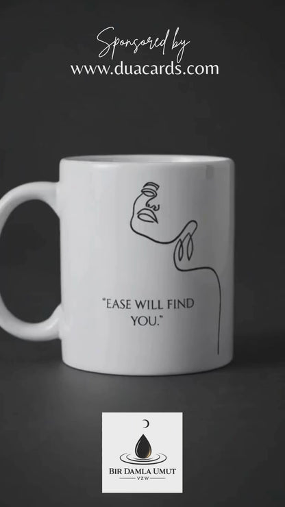 Koffiemok – Elke Moeilijkheid Kent Gemak ☕✨