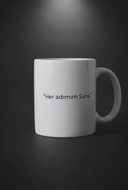 YENI - “Ya Rab” Kupa – Her Adımım Sana - Kahve Kupası