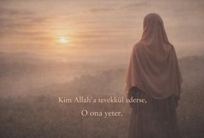 Hasbihal Koleksiyonu – “Kim Allah’a Tevekkül Ederse” Kupa