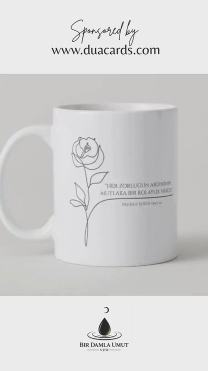 YENI - “Sabırın Zarafeti” Kupa ☕🌹