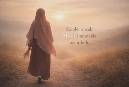 Hasbihal Koleksiyonu – “Kalpler Ancak Allah’ı Anmakla Huzur Bulur” Kupa  - TABA