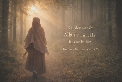 Hasbihal Koleksiyonu – Kalpler Ancak Allah’ı Anmakla Huzur Bulur Kupa