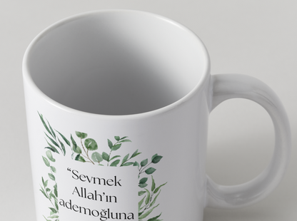 YENI - “Sevgi Bir Armağandır” Kupa ☕🌿