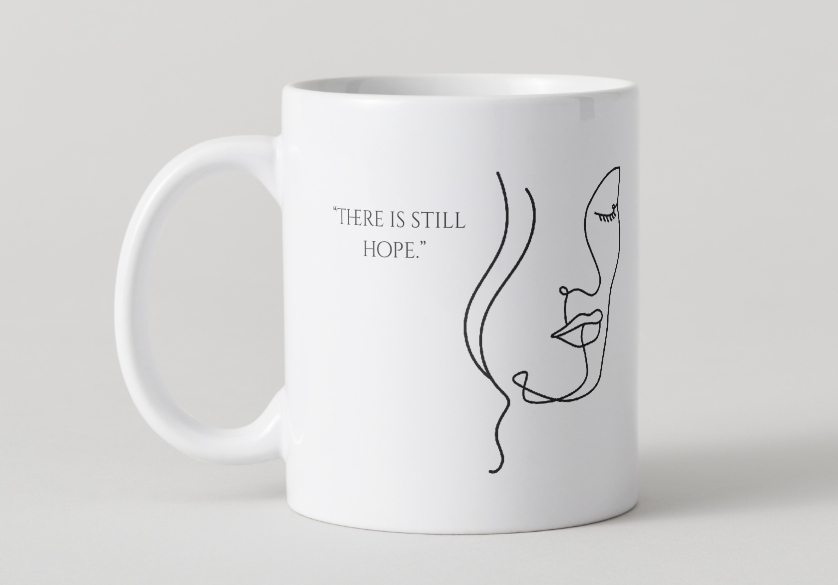 Koffiemok – Blijf Hopen ☕🤍