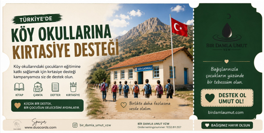 Türkiye'de Köy Okullarına Kırtasiye Desteği
