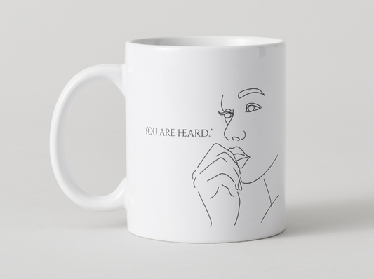 Koffiemok – Jij Wordt Gehoord ☕🤍
