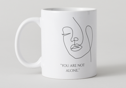 Koffiemok – Je Bent Niet Alleen ☕🤍